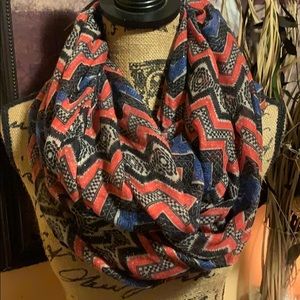 Colorful infinity scarf 🧣